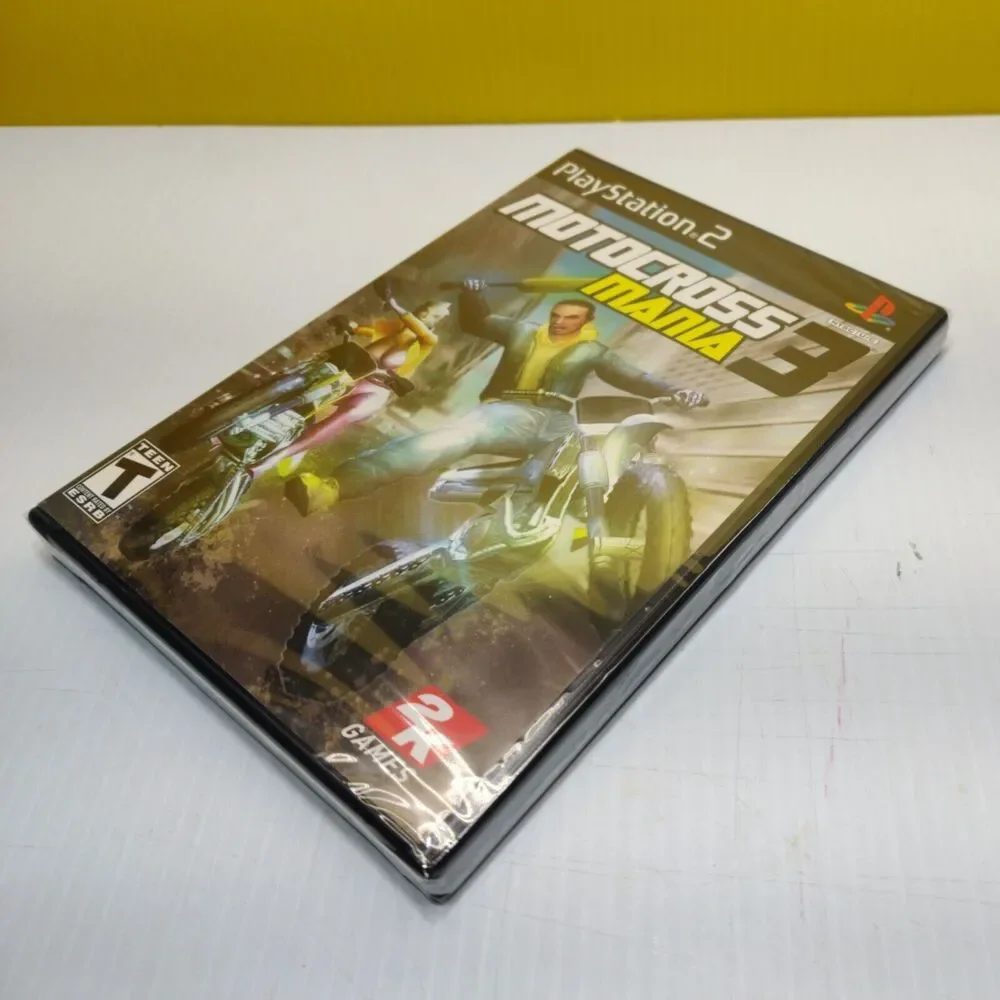 Motocross Mania 3 (Sony PlayStation 2, 2005) PS2 Motorcycle Game New SEALED